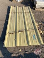 Yellow Cladding 8 sheets 80 in, J10