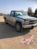 1993 Chevrolet 2500 pickup 4x4, Blue, NEEDS CLUTCH, 393,828 kms showing, VIN# 1GCGK24F1PE251240, J70, Owner: Denis C Fouillard, Seller: Fraser Auction__________________ ***TOD & KEYS*** - 4