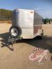 2012 5’ x 9’ Interstate s/a Utility Trailer, insulated, 1UK500C1XC1074630, J96 Owner: Green Acres Colony Ltd, Seller: Fraser Auction______________________ ***TOD*** & ***2 Hitches - office shed*** - 9