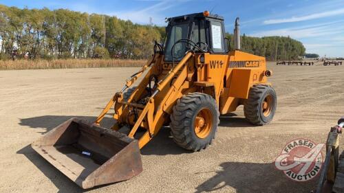 Case W11 Wheel loader with 6' bucket, 1,963 hrs showing, ***KEYS***