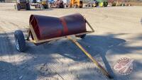 6’ metal swath roller, J101