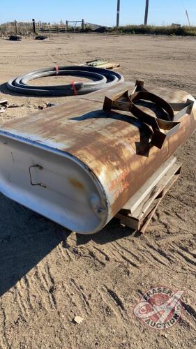 200-gal Oval fuel/oil tank w/ stand, J102