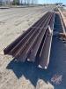 4x4x1/4 x 20’ black steel (angle) 9 pcs, J71