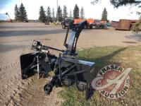 68” Meteor 3pt snow blower, used approx 3 hrs , 540 PTO, J105 ***monitor & hand crank - office shed***