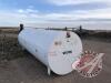 1000-gal Westeel Fuel tank, s/n05208, J113 (NOTE: this tank was used for oil filed chemicals. It has been rinsed with gas but should still be steam cleaned before use!!!