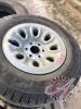 LT265/70R17 truck rim, pressure sensor - off 2011 Chev 1500, J68 - 2