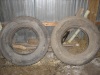 2 X 11R 22.5 tires  approx 50%