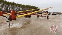 10” x 61’ Westfield PTO Swing Auger, mechanical drive on swing auger, J121