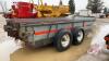 New Idea 364 t/a manure spreader, single beater, 540 PTO, s/n235765, J86 - 7