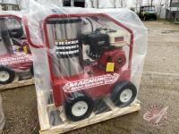 NEW EASY KLEEN MAGNUM GOLD, 4000 PSI 12V HOT WATER PRESSURE WASHER, 15 HP GAS, TOTALLY SELF CONTAINED, J120