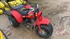 Honda 3-wheeler, 125cc, J123 ***keys*** - 2