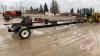 35’ Groening Industries 2-wheel Header transport, J121 - 3