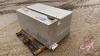 Checker Plate skidtank - Tool box combo, J129 (no pump) - 2