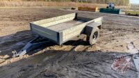 Bridgeview 55" x 97" s/a utility Trailer - NO TOD, FARM USE ONLY, J109, (Inside 50" x 92.5")