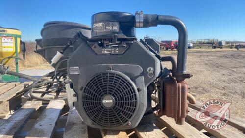 Rebuilt Kohler Command Pro 25hp auger engine. (Never used since being rebuilt)