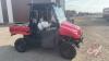 2012 Honda 4X4 Big Red UTV, 8569 showing VIN# 3H1VE0129CD300110 - 3