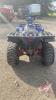 2004 Polaris 700 Twin Sportsman 4x4 quad (Blue), 6156 showing VIN# 4XACH68AX4A013223 - 6