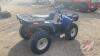 2004 Polaris 700 Twin Sportsman 4x4 quad (Blue), 6156 showing VIN# 4XACH68AX4A013223 - 7