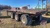 1998 41’ Doepker tri-axle highboy flat deck trailer, VIN#2DEHBFZ32W1010988, Owner: William A Flynn, Seller: Fraser Auction_____________ - 10