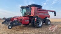 CaseIH 8230 AFS combine, 1442 engine hours showing 1064 rotor hours showing s/n YDG222684