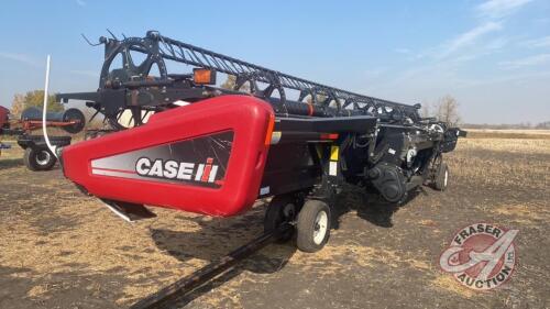 35’ CaseIH 2142 Draper header, s/n Y9ZN00828