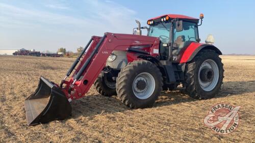 McCormick XTX 145 XtraSpeed MFWD tractor, 2823 hours showing s/n