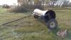 10' Farm King metal swath roller