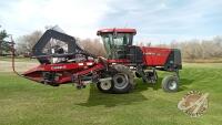 CaseIH WD1203 swather, 525hrs showing s/n- YCG667065