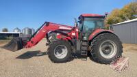 2011 McCormick XTX 145 Xtra Speed MFWD tractor, 1870hrs showing s/n6VACU1029