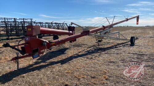 buhler/Farmking 1060 PTO swing hopper auger, s/n21300813