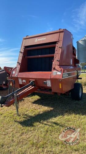 Hesston 565A rd baler, s/n02272