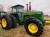 *1985 JD 4850 MFWD 211hp tractor - 6