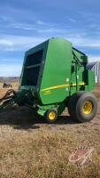 JD 569 Mega Wide rd baler, s/n403357