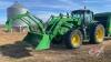 JD 6140M MFWD tractor, s/n811755, 1090 hours showing - 2