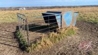 Approx 50 bushel creep feeder with panels