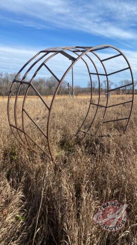 Std round bale feed ring