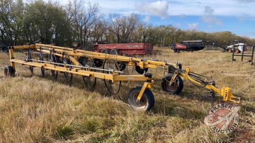 12-wheel buhler/Inland hyd V-rake