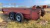 CaseIH 1580 t/a manure spreader, s/nCHC0002968 - 9