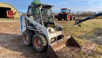 Melroe Bobcat 743 skid steer , 4618 hrs showing s/n5019-M-27838