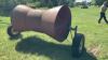 7' metal concave swath roller - 5