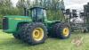 JD 9400 4wd tractor, 425hp, 6723 hrs showing s/nRW9400H010417 - 2