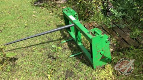 JD 3-prong bale spike w/JD 740 mounts