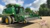 JD 9870 STS combine, 1949 threshing hrs showing 2606 engine hrs showing s/nH09870S725737 - 15