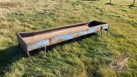 10’ Miami metal feed troughs