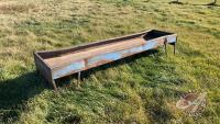 10’ Miami metal feed troughs