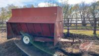 250 bushel Ranchers Welding creep feeder w/feed panels
