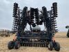 *52' Flexi-Coil 5000 air drill w/pull between Flexi-Coil 3850 triple compartment poly air cart - 22