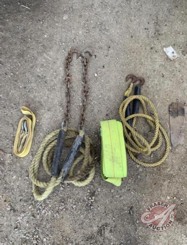 Tow strap & tow ropes (sell as a lot)