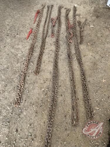 Chains & Load Binder lot (sells as a lot)