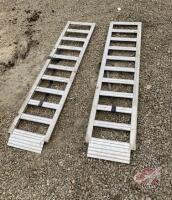 Aluminum loading ramps